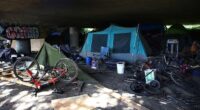 A missing girl was rescued by US Marshals from a 20-acre homeless encampment in Olympia known as 'The Jungle'