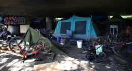 A missing girl was rescued by US Marshals from a 20-acre homeless encampment in Olympia known as 'The Jungle'