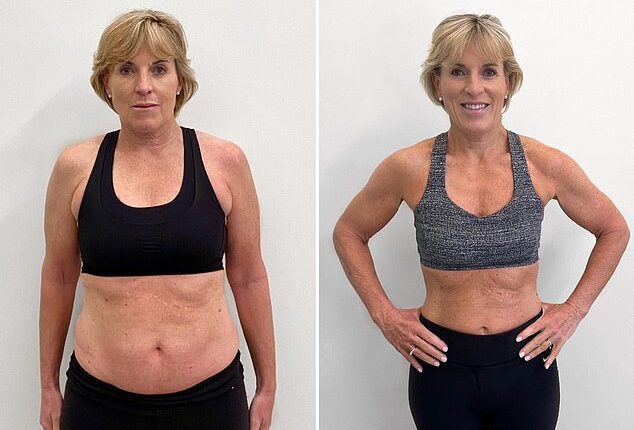 Hilary has achieved amazing results by using resistance training and tweaking her diet - and has managed to keep the weight off