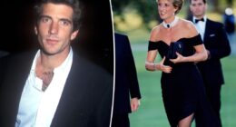 How JFK Jr. once propositioned Princess Diana -- and the part of her body he admired most