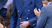 Prince William attends day fourteen of the Wimbledon Tennis Championships in 2025
