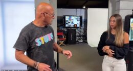 America's Got Talent veteran judge Howie Mandel poked fun at his real-life mysophobia, OCD and ADHD conditions by taking part in a skit with OnlyFans model Sophie Rain