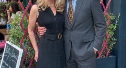 Cindy Jackson is once again happy to be seen out and about with Hugo Vickers