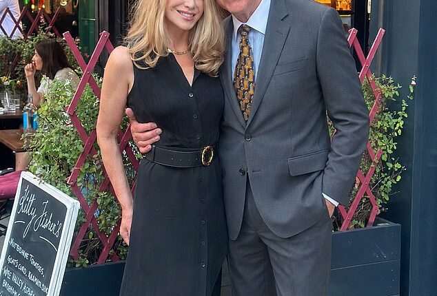 Cindy Jackson is once again happy to be seen out and about with Hugo Vickers