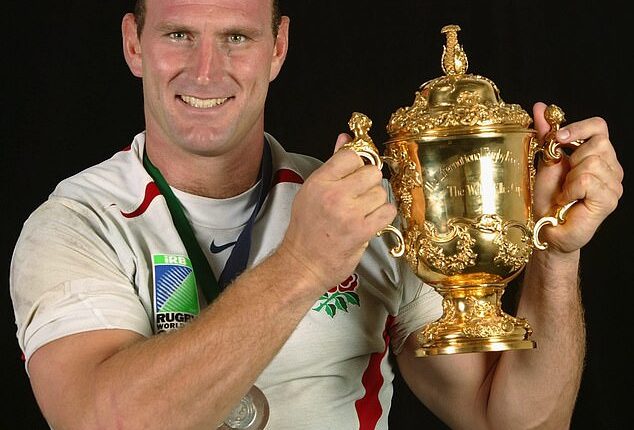 Lawrence Dallaglio was part of England's team when they won the Rugby World Cup in 2003