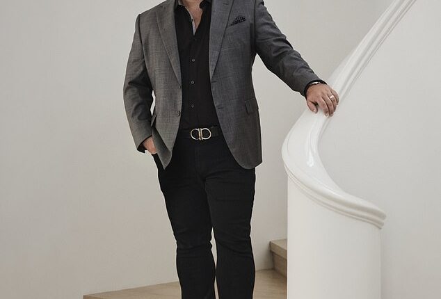 Manny A Varas stands inside the home he built for Jeff Bezos's parents. The expert has created mansions for an array of billionaires, Hollywood stars and athletes