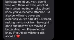 A woman has been left heartbroken after the previous owner of her newly adopted dog asked for him back just one week after rehoming him