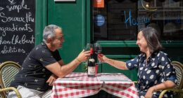 Pictured: Charles and Dominika Lepelletier, the owners of Le Garrick