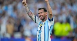 Lionel Messi registered his first ever hat-trick at a World Cup for Argentina on Tuesday night