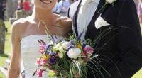 Antonia and husband Chris on their wedding day in 2009. 'Part of my desire to look so thin for my wedding was to have tangible evidence of my discipline and self-control,' she says