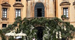 Details from Dua Lipa and Callum Turner's extravagant wedding in Sicily emerged on Sunday after the pair celebrated with a no expense spared party with their nearest and dearest