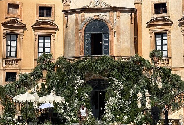 Details from Dua Lipa and Callum Turner's extravagant wedding in Sicily emerged on Sunday after the pair celebrated with a no expense spared party with their nearest and dearest