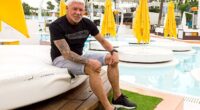 As Wayne Lineker moves back to the White Isle for this summer season, his focus has shifted from drinks, drugs and partying to health and fitness (pictured at his O Beach Ibiza club in 2020)