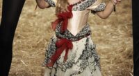 Thylane Blondeau was destined for success when she was dubbed ' the most beautiful little girl in the world' in a photoshoot for Vogue Enfants at just six years old; pictured in the Jean Paul Gaultier Spring 2006 show