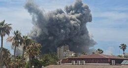 Iran's top diplomat Abbas Araghchi said the current ceasefire between Iran and the US covers all fronts, including Lebanon, where Israeli forces continue to strike the Tehran-backed militant group Hezbollah