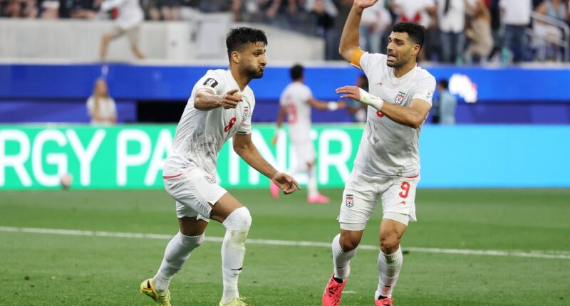 Iran vs New Zealand LIVE: Mohammad Mohebi levels after Elijah Just double in fiery World Cup clash after protests in Los Angeles