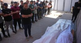 Israeli drone strike kills Palestinian siblings in a Gaza tent camp