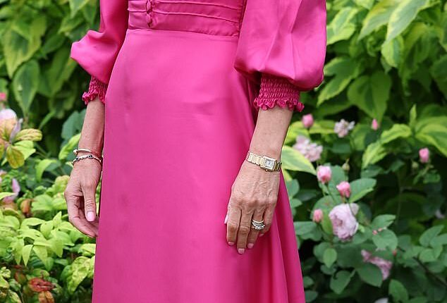 Think pink! Glamorous racegoers have upped the style stakes on Ladies Day of Royal Ascot today