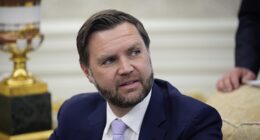 JD Vance pitched his wife Usha to run the federal budget after she slammed the reaction to her coral maternity dress bought from Old Navy for less than $10
