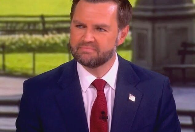 JD Vance, 41, faced some hard-hitting questions during a Monday appearance on The View