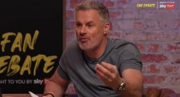 Jamie Carragher has expressed his concerns with Andoni Iraola's appointment at Liverpool