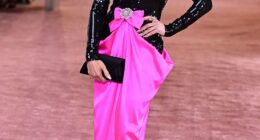 Jennifer Lopez commanded attention as she hit the pink carpet for the Office Romance premiere in London on Wednesday night