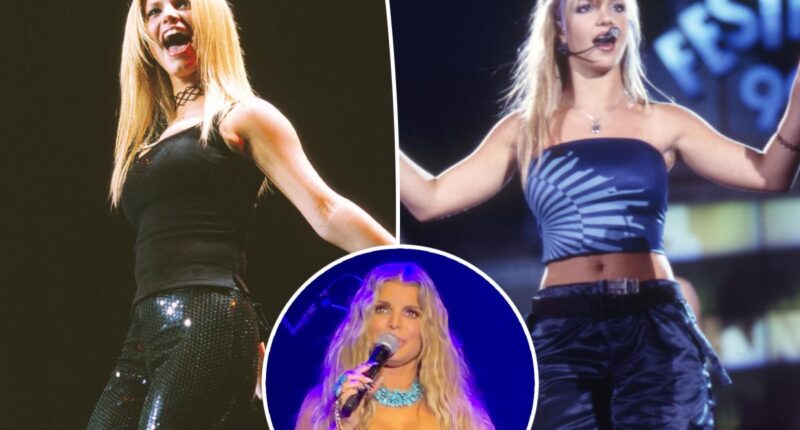 Jessica Simpson was forced to lose weight to compete with Britney Spears