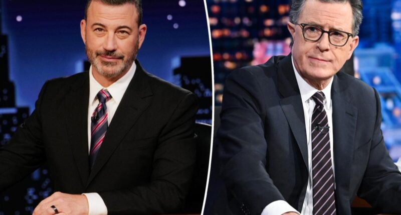 Jimmy Kimmel sheds light on late-night exit plans after Stephen Colbert's show ends