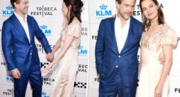 Joshua Jackson, Katie Holmes gush over relationship, hold hands on red carpet