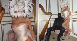 Kanye West drops staggering six figures on masquerade-themed birthday party with wife Bianca Censori