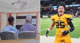 Karmelo Anthony juror left open mouthed with shock at sight of Austin Metcalf's body, as killer teen's lawyers suggest victim impaled himself on knife: Live updates