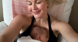 Karoline Leavitt, 28, welcomed her second child, daughter Viviana, or 'Vivi,' on May 1 with husband Nicholas Riccio, 60