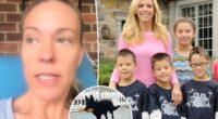 Kate Gosselin ignores drama surrounding son Collin's upcoming tell-all about childhood — talks rescue dog instead