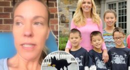 Kate Gosselin ignores drama surrounding son Collin's upcoming tell-all about childhood — talks rescue dog instead