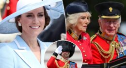 Kate Middleton, Prince William join King Charles for Trooping the Colour