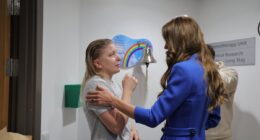 Kate surprises young mother celebrating end of chemotherapy treatment