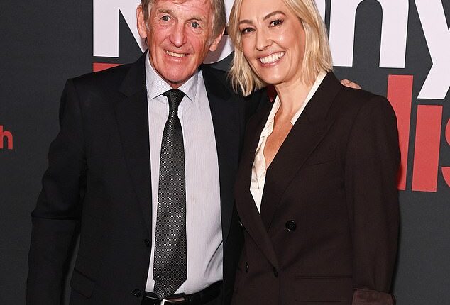 Sir Kenny Dalglish, pictured with daughter and broadcaster Kelly Cates. has confirmed that he is undergoing treatment for cancer