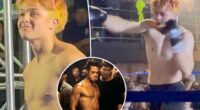 Knox Jolie-Pitt, 17, channels dad Brad Pitt's 'Fight Club' energy in Muay Thai showdown