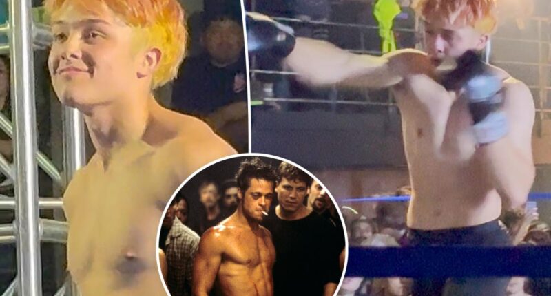 Knox Jolie-Pitt, 17, channels dad Brad Pitt's 'Fight Club' energy in Muay Thai showdown
