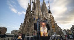 A hundred years since Gaudi's death, Pope Leo XIV arrives in Spain to inaugurate the finishing of the Sagrada Familia's final tower, the Torre de Jesucristo. With the tower complete, the basilica is now officially the tallest church in the world