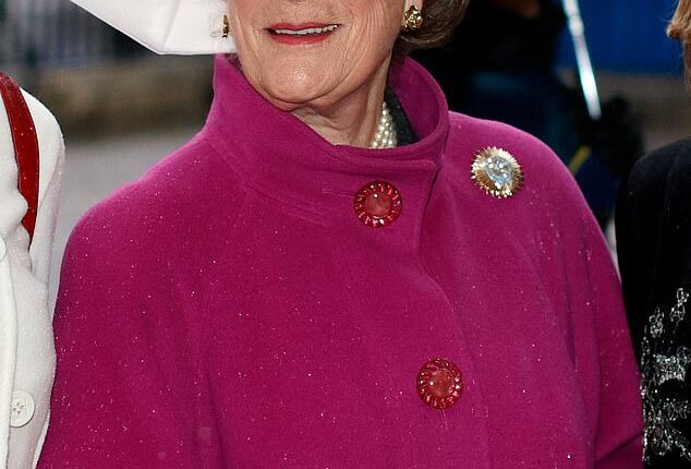 Lady Pamela Hicks, pictured at a service of thanksgiving to celebrate Queen Elizabeth II and Prince Philip's diamond wedding anniversary at Westminster Abbey on November 19, 2007