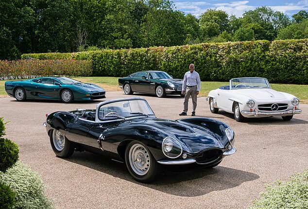 Anthony Hamilton, 66, is selling 27 cars from his private collection. The haul is estimated to be worth more than £3million