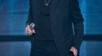 Lionel Richie, 77, left his fans concerned after he was forced to bring the first concert of his new tour to a halt after falling ill mid-performance on Wednesday; pictured on American Idol