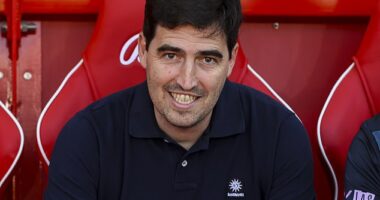 Liverpool have reached a verbal agreement with Andoni Iraola (pictured) to become their new head coach