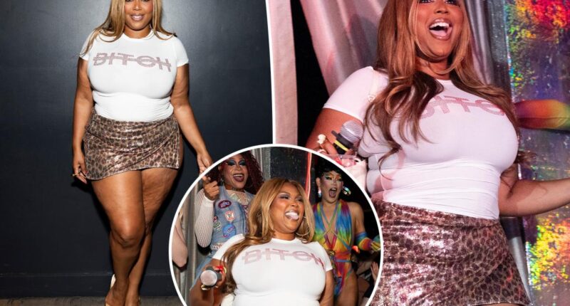 Lizzo celebrates new album twerking at NYC gay bars for pride
