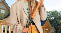 Married At First Sight star Gia Fleur (pictured) has sparked speculation she could be heading to The Block after revealing the jaw-dropping transformation of her newly renovated kitchen