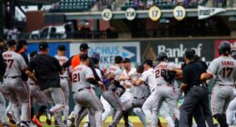 San Francisco Giants Colorado Rockies
