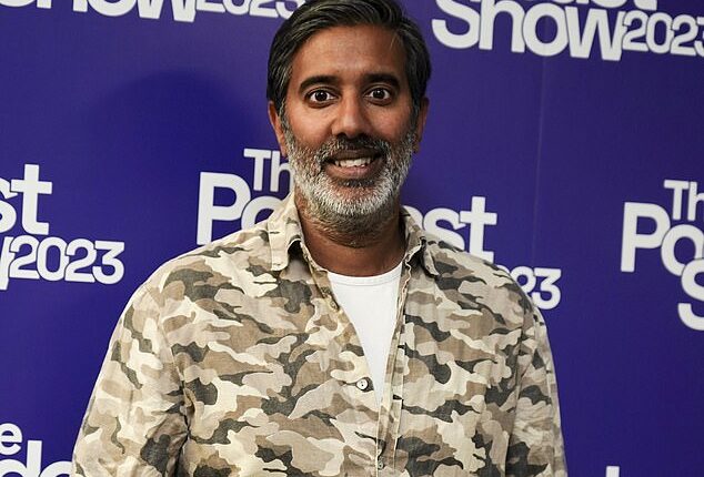 Nihal Arthanayake (pictured) contacted police saying he had been racially abused outside a pub by a 'drunk' man who called him a 'p***' and used the N-word