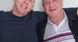 Graham Hearsey (left), 60, from Kent, had his life change forever when he learned his childhood best friend, David Joyce (right), 59, is actually his brother