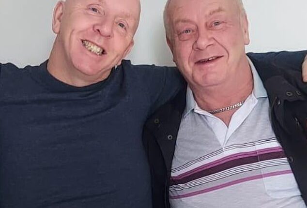 Graham Hearsey (left), 60, from Kent, had his life change forever when he learned his childhood best friend, David Joyce (right), 59, is actually his brother